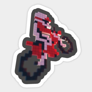 Excitebike Sticker